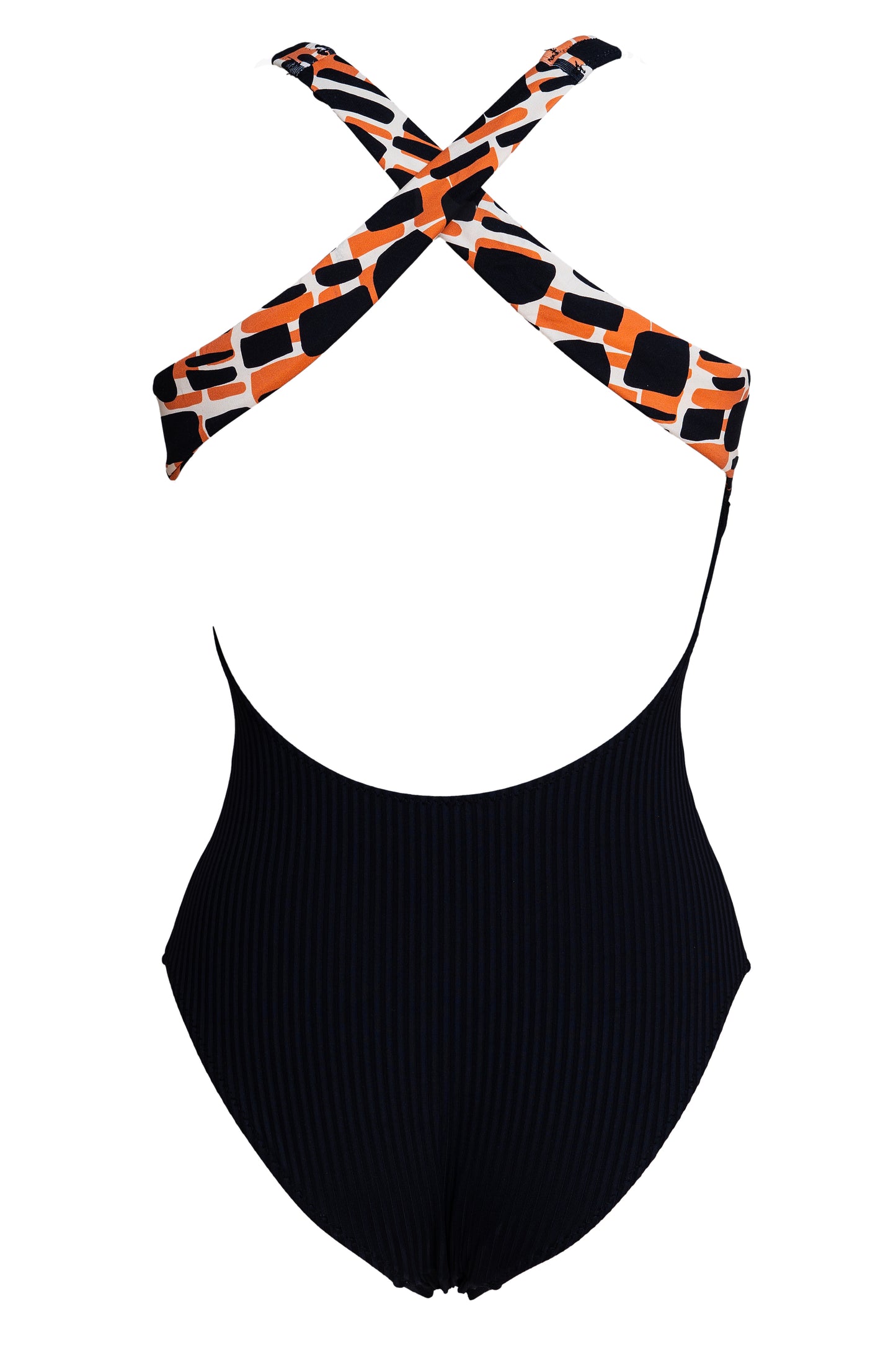 24009 ETHNIC PRINT COLORBLOCK SWIMSUIT