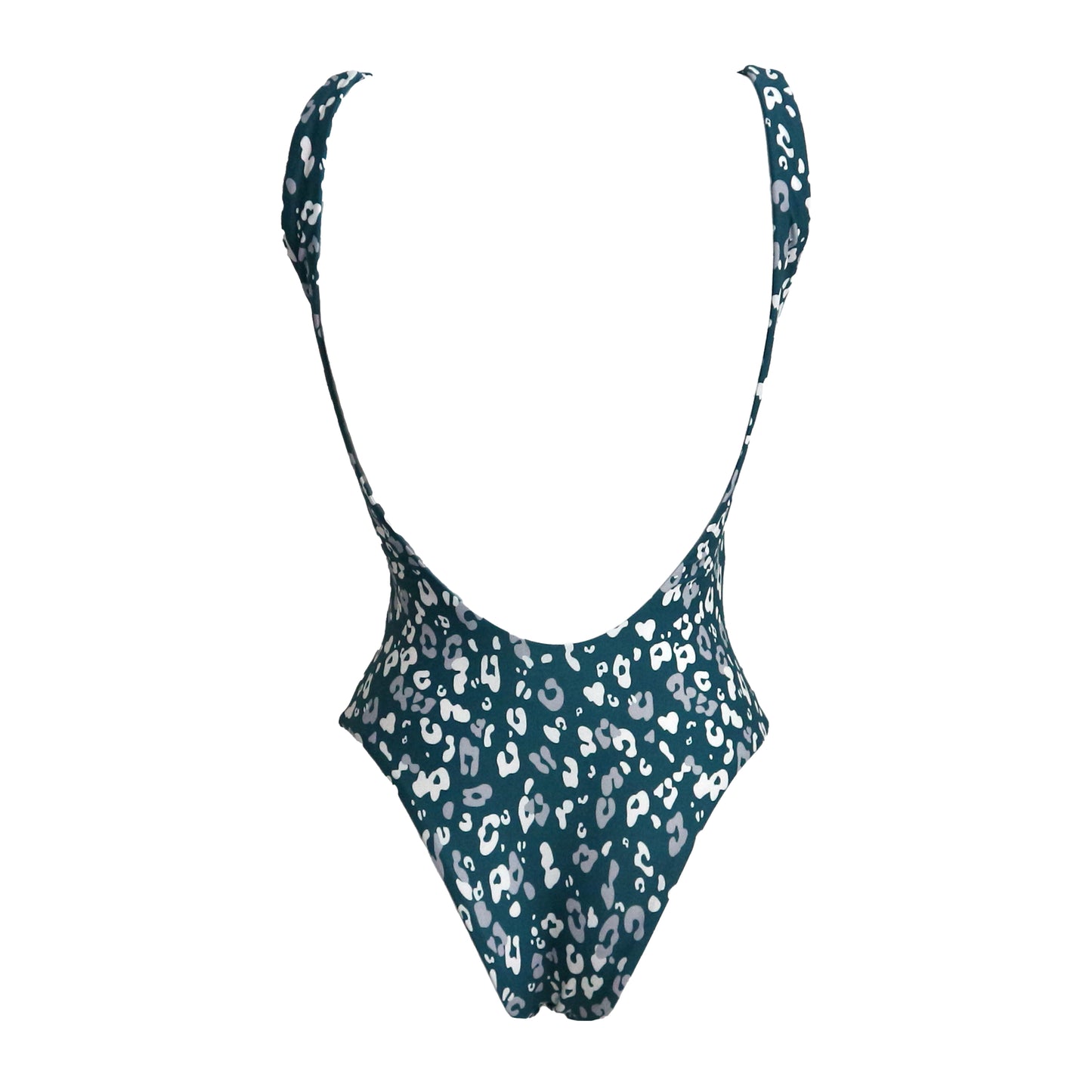 High and low cut one piece swimsuit with animal print. Adjustable yellow zipper. Open Back design and very comfortable. Double layer fabric to avoid transparency. Bañador de una pieza con estampado animal. Cremallera blanca ajustable. Diseño de espalda abierta, súper cómodo. Se ajusta perfectamente al cuerpo
