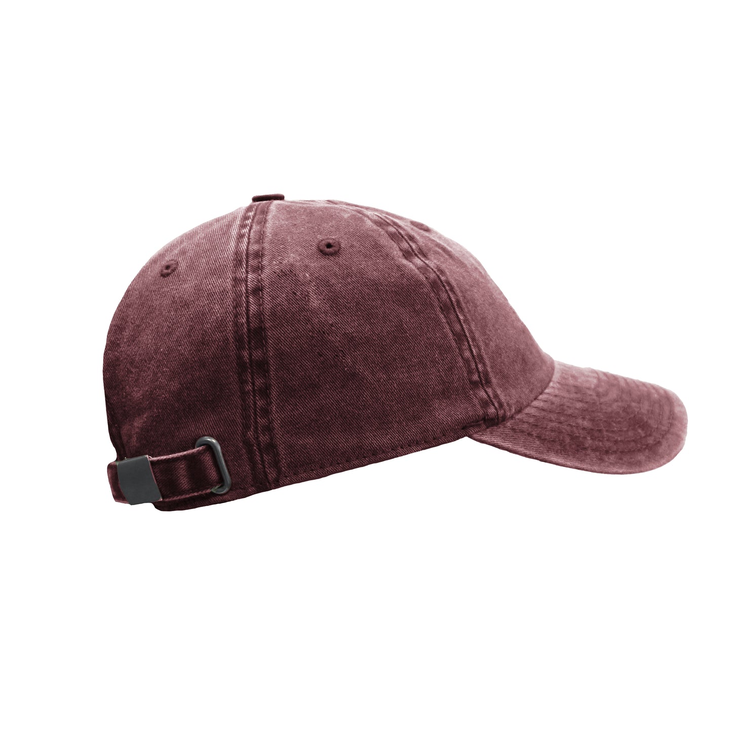 Gorra No Dramas In Bahamas granate efecto lavado, ajustable. Garnet No Dramas In Bahamas cap washed effect fabric, adjustable strap-back closure. 6 Panel Dad Cap. 100% cotton. 