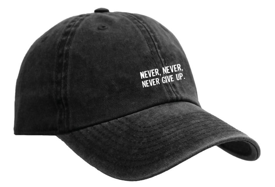 NEVER GIVE UP