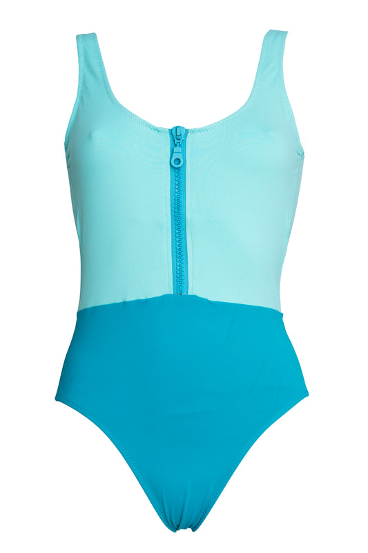 22008 COLORBLOCK AQUA & GREEN AQUA