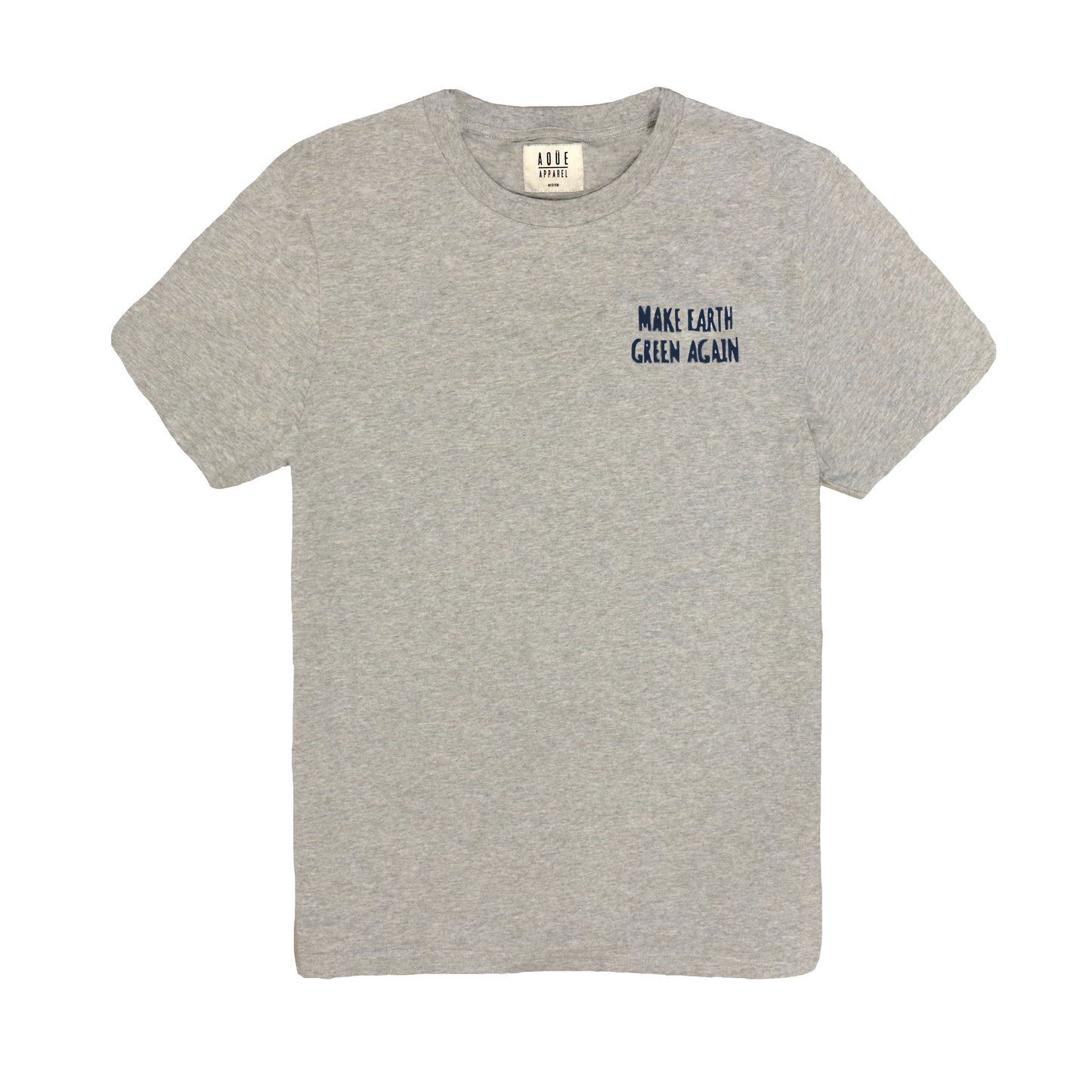 Basic cut t-shirt with round neck and embroidered quote. Available in dark grey, beige, light grey, light green and white. 100% organic cotton. Relaxed fit. Unisex. Designed in Spain. Camiseta básica. Gris oscuro, beige, gris claro, verde claro y blanco. Algodón orgánico. Corte holgado. Diseñada en España.