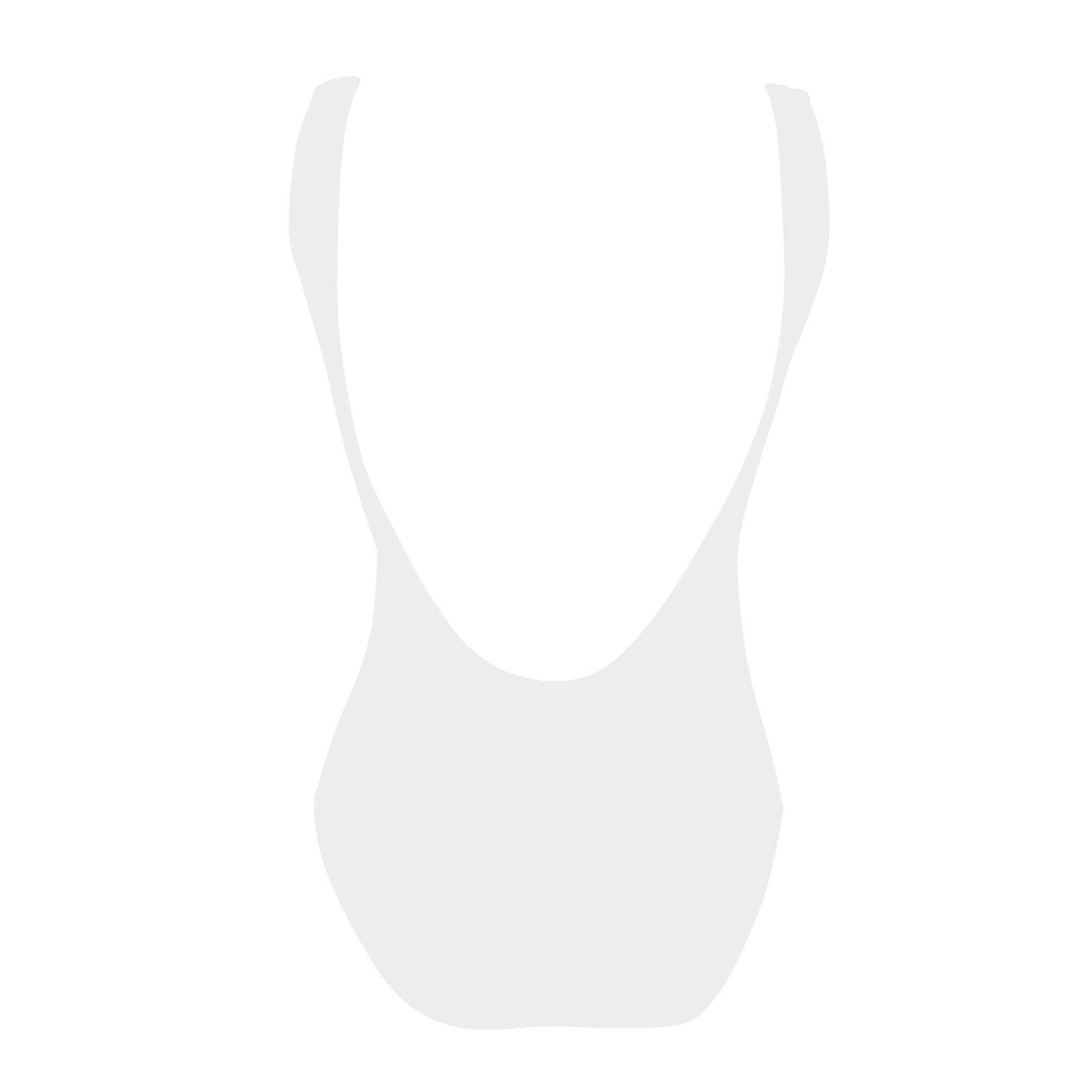 White and low cut one piece swimwear. Mustard adjustable big zipper. Open back and fitted at waist to flatter curves. Super stretchy and soft with double lining. Bañador blanco de una pieza. Cremallera mostaza ajustable. Diseño de espalda abierta, se ajusta al perfectamente al cuerpo. 
