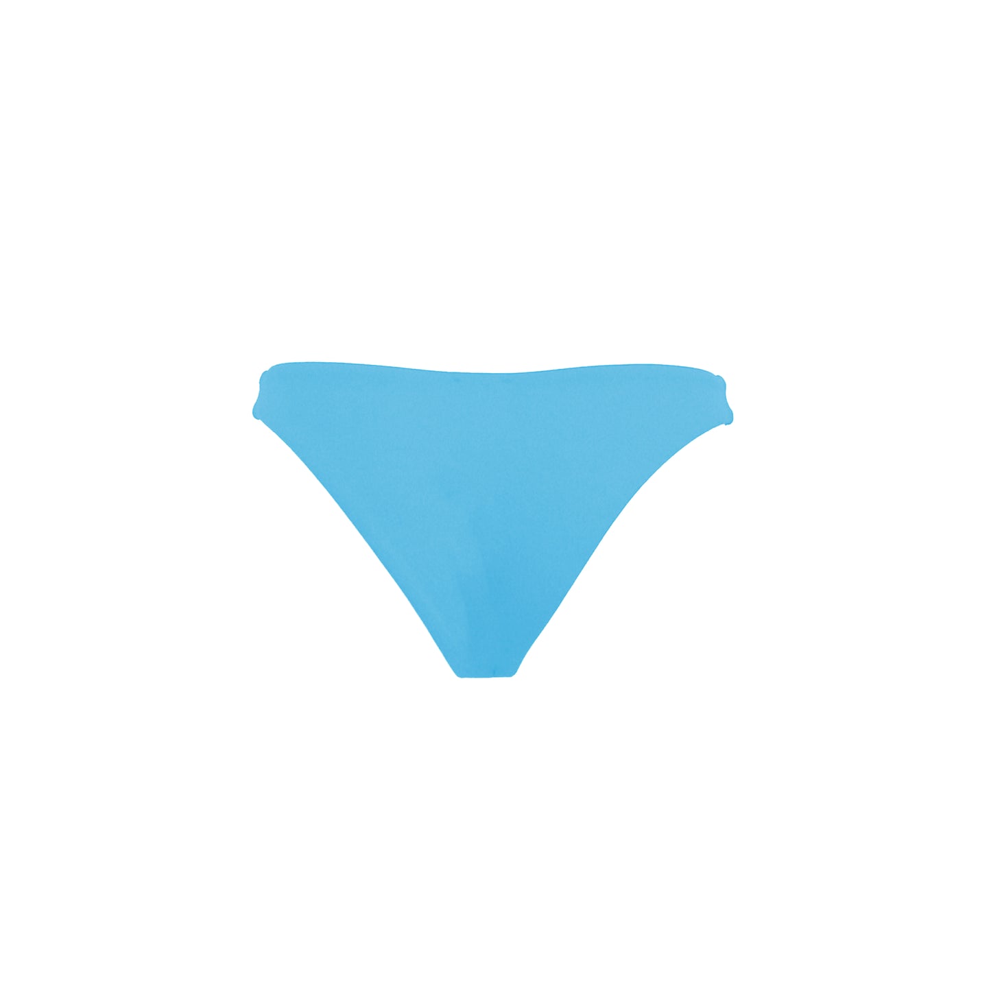 Mid-waist light blue bikini bottom. Really comfortable for pool or beach. This bikini will never upset you, it will alway be one of your favorites. Braguita azul claro de corte mid-waist. Súper cómoda para la piscina o la playa. Este bikini siempre será de tus favoritos.